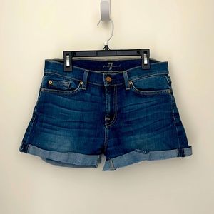 7 for all mankind short jeans